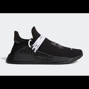 Pharrell Williams Adidas Original NMDs “Human Race” black in EUC